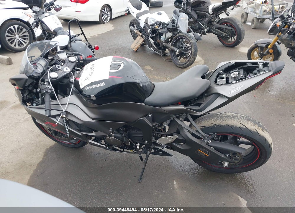 2022 KAWASAKI ZX636 K VIN: JKBZXJH12NA012146