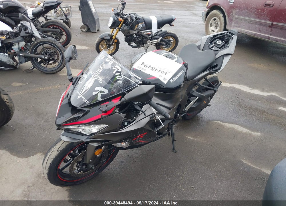 2022 KAWASAKI ZX636 K VIN: JKBZXJH12NA012146