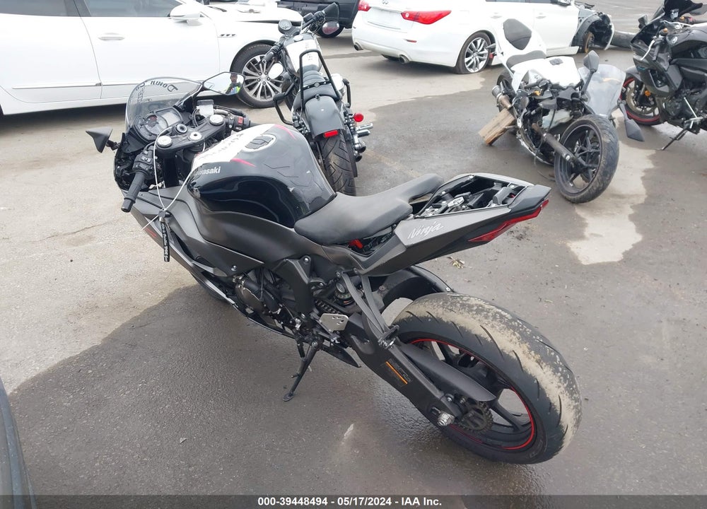 2022 KAWASAKI ZX636 K VIN: JKBZXJH12NA012146