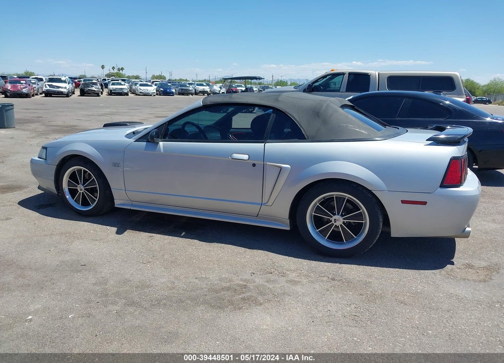 2000 FORD MUSTANG GT VIN: 1FAFP45X4YF108025
