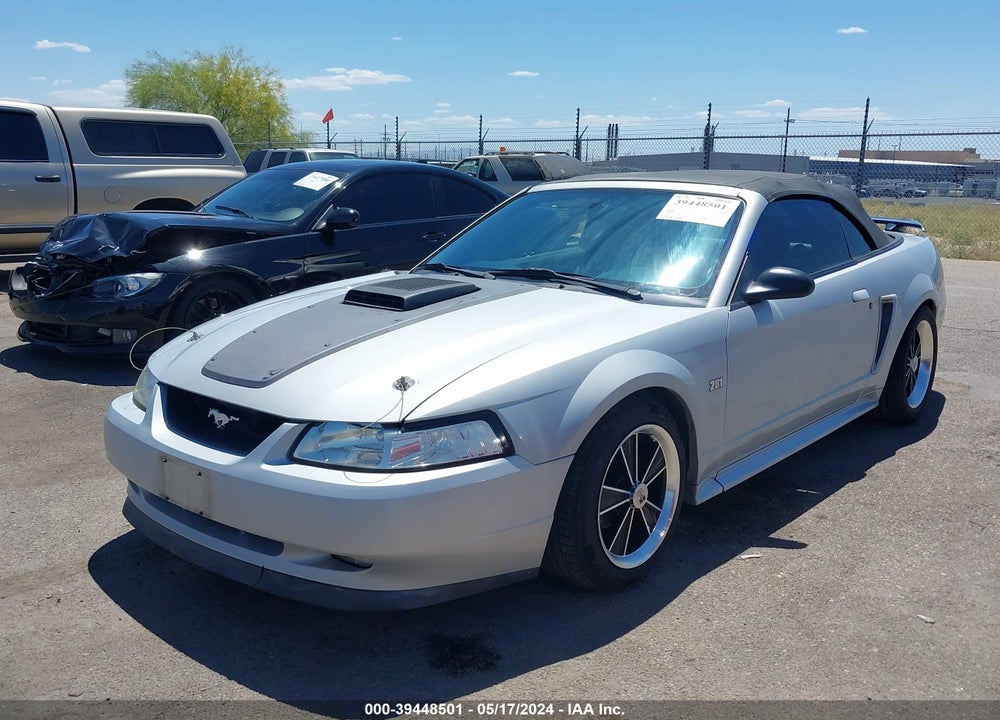 2000 FORD MUSTANG GT VIN: 1FAFP45X4YF108025