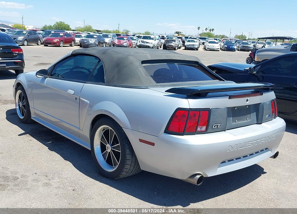 2000 FORD MUSTANG GT VIN: 1FAFP45X4YF108025