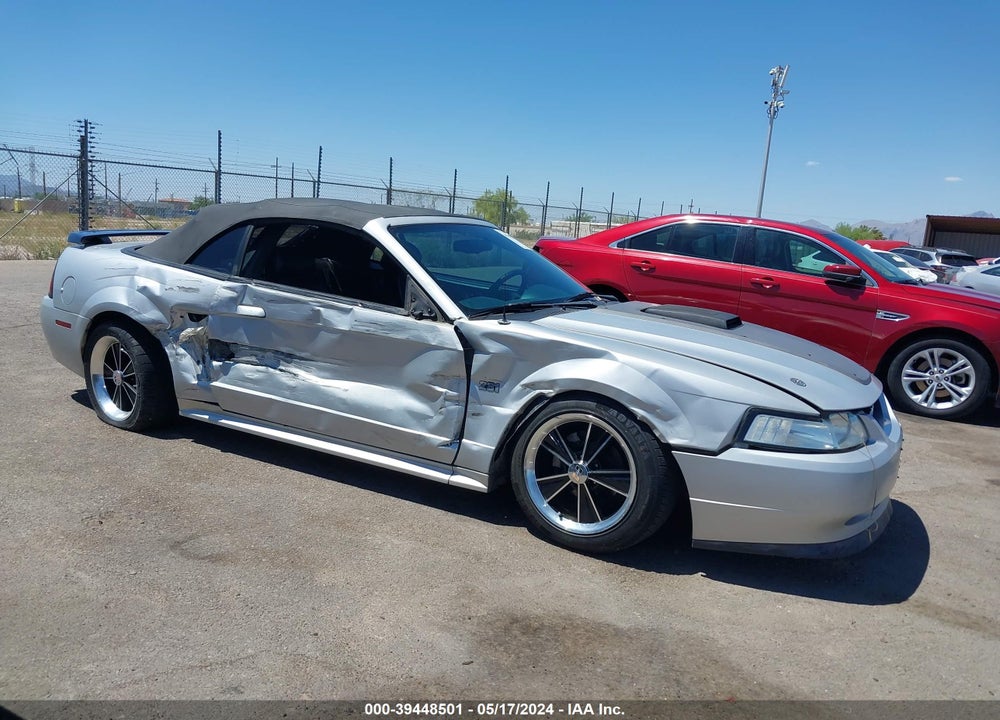 2000 FORD MUSTANG GT VIN: 1FAFP45X4YF108025