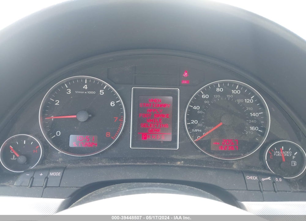 2008 AUDI A4 2.0T/2.0T SPECIAL EDITION VIN: WAUDF78E98A163645