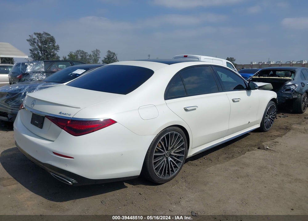 2023 MERCEDES-BENZ S 500 4MATIC VIN: W1K6G6DB5PA170787