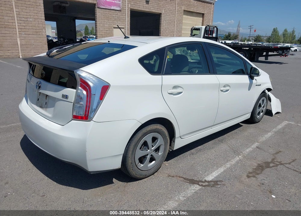 2012 TOYOTA PRIUS VIN: JTDKN3DU5C5474574