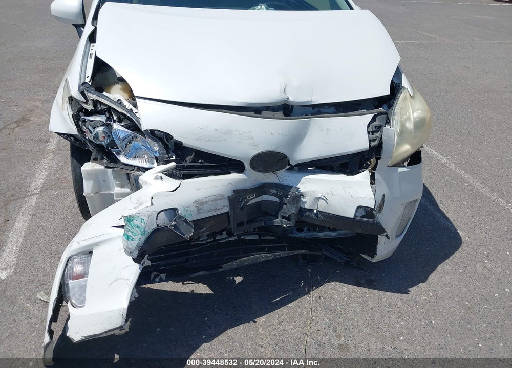 2012 TOYOTA PRIUS VIN: JTDKN3DU5C5474574