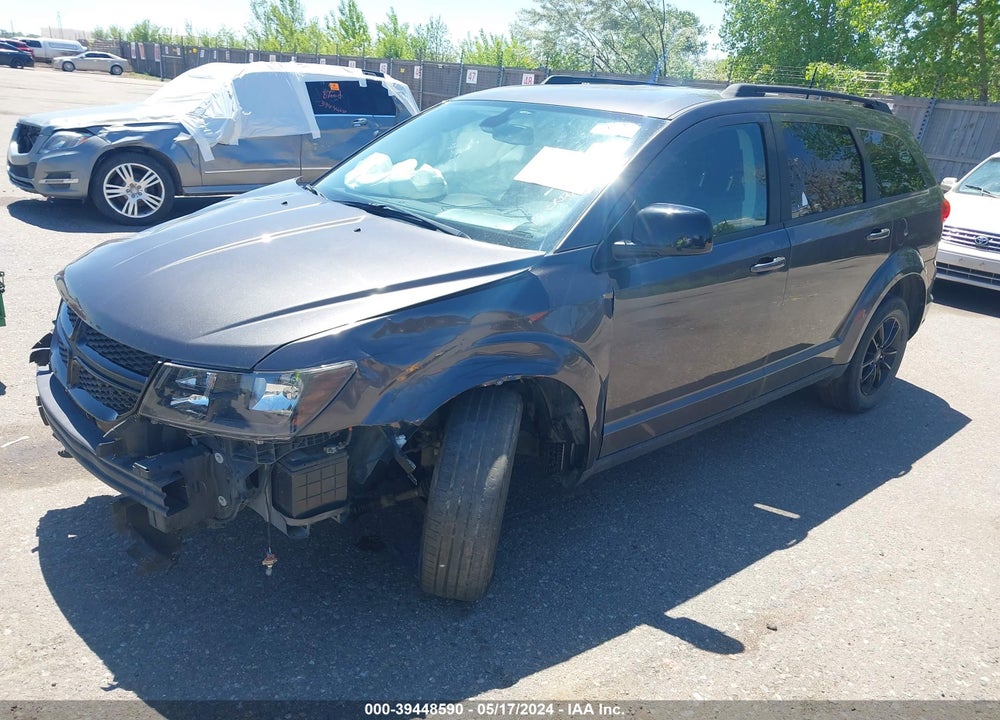 2019 DODGE JOURNEY SE VIN: 3C4PDCBB5KT863319