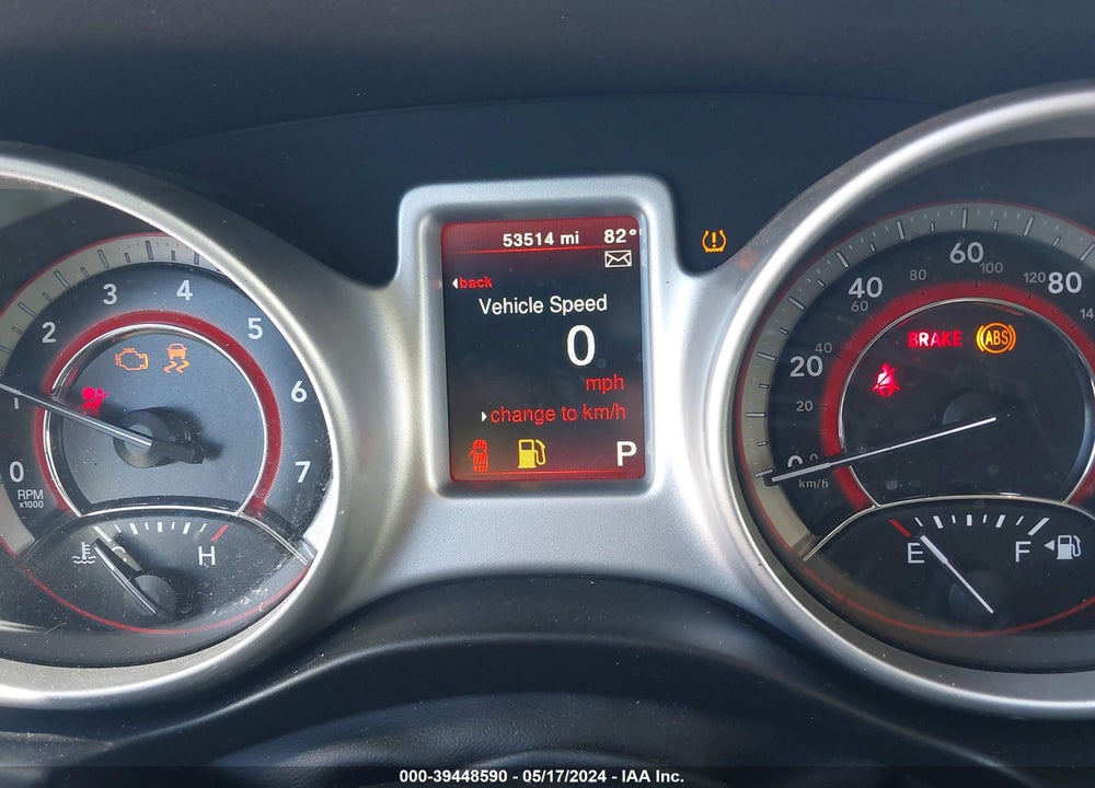 2019 DODGE JOURNEY SE VIN: 3C4PDCBB5KT863319