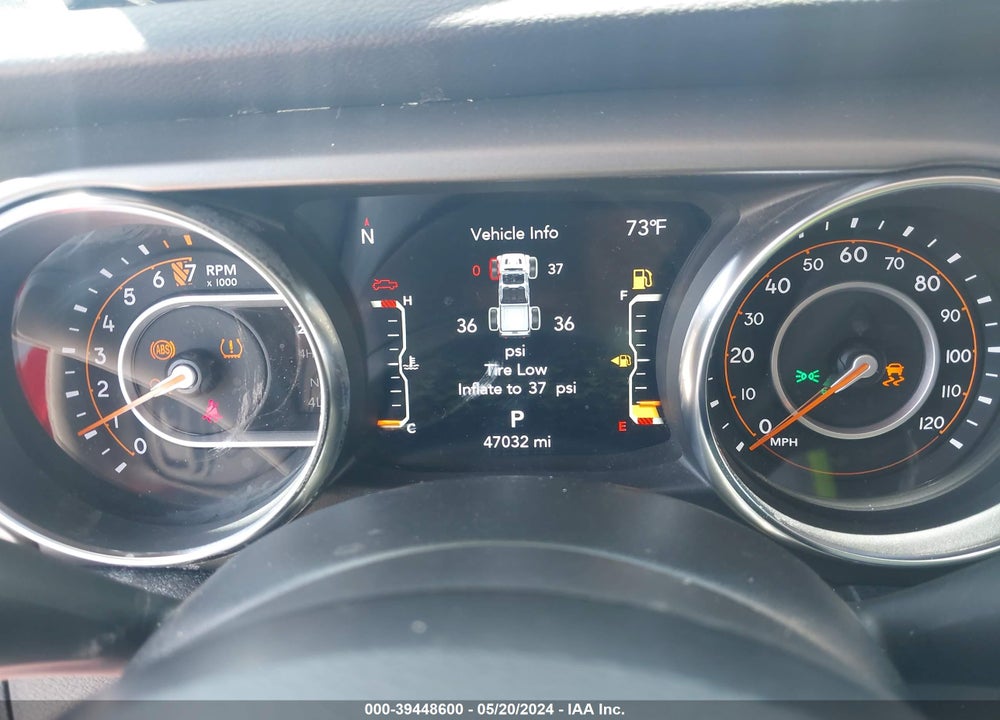 2021 JEEP GLADIATOR VIN: 1C6HJTAGXML563307