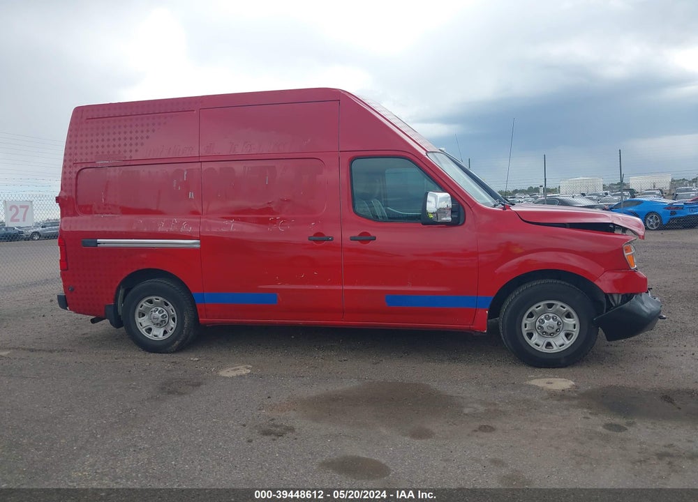 2016 NISSAN NV CARGO NV2500 HD SV V8 VIN: 1N6AF0LY9GN809785