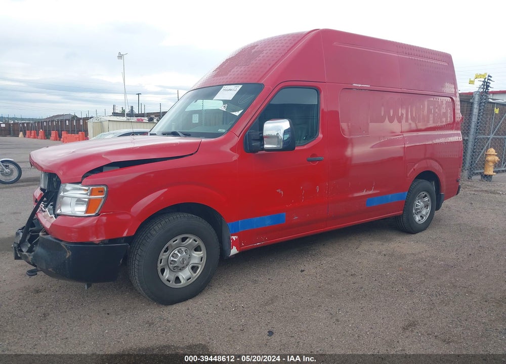 2016 NISSAN NV CARGO NV2500 HD SV V8 VIN: 1N6AF0LY9GN809785