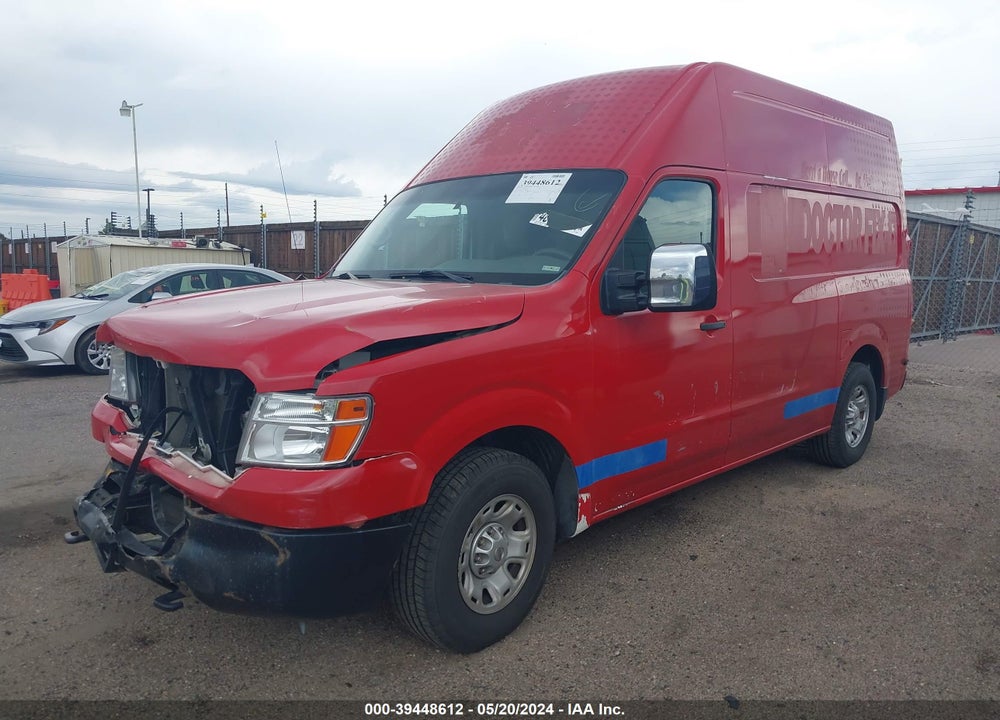 2016 NISSAN NV CARGO NV2500 HD SV V8 VIN: 1N6AF0LY9GN809785