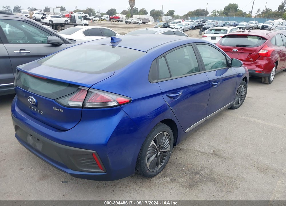 2022 HYUNDAI IONIQ PLUG-IN HYBRID SE VIN: KMHC65LD6NU281448