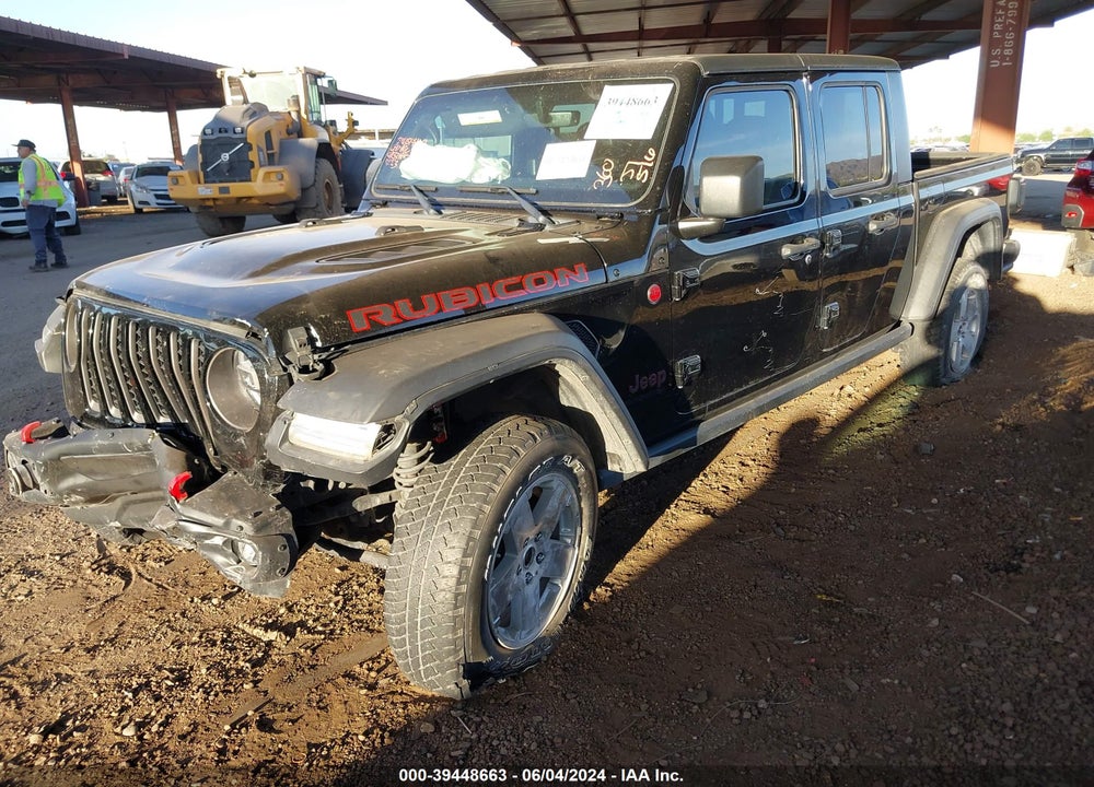 2020 JEEP GLADIATOR RUBICON 4X4 VIN: 1C6JJTBG0LL191314