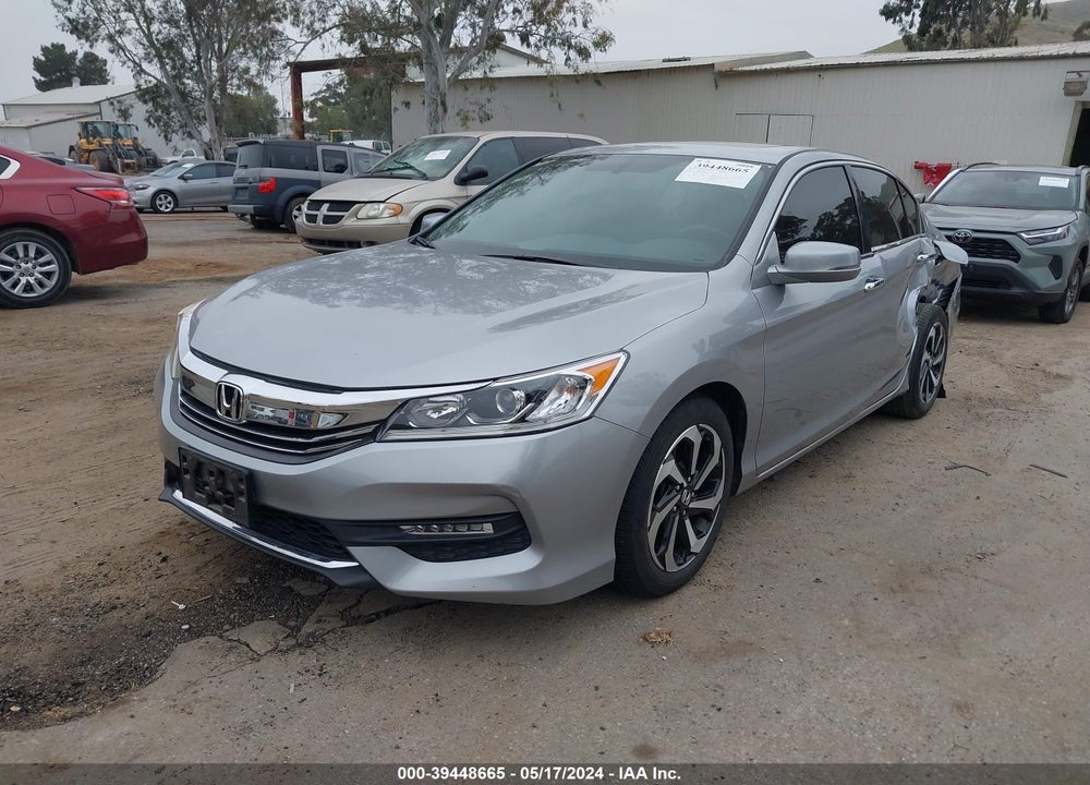 2016 HONDA ACCORD EX-L VIN: 1HGCR2F80GA225472