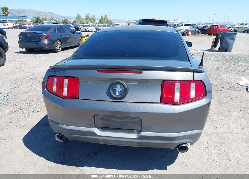 2011 FORD MUSTANG V6 VIN: 1ZVBP8AM9B5138353