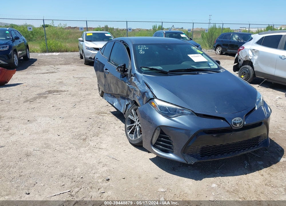2017 TOYOTA COROLLA SE VIN: 2T1BURHE3HC928369