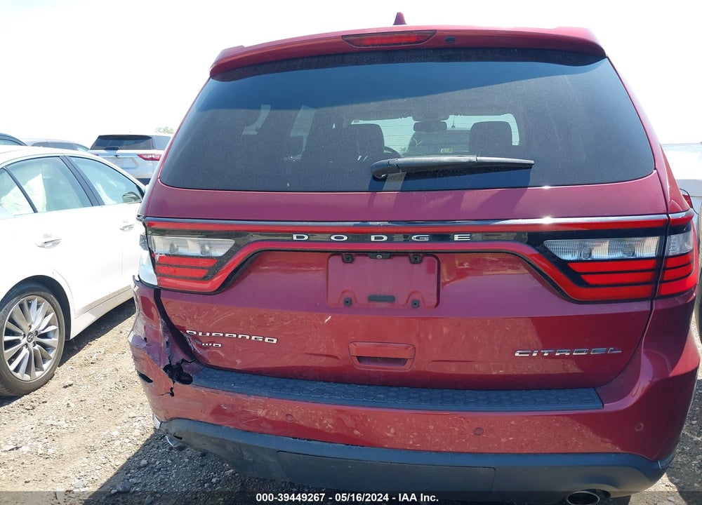 2015 DODGE DURANGO CITADEL VIN: 1C4RDJEG8FC879987