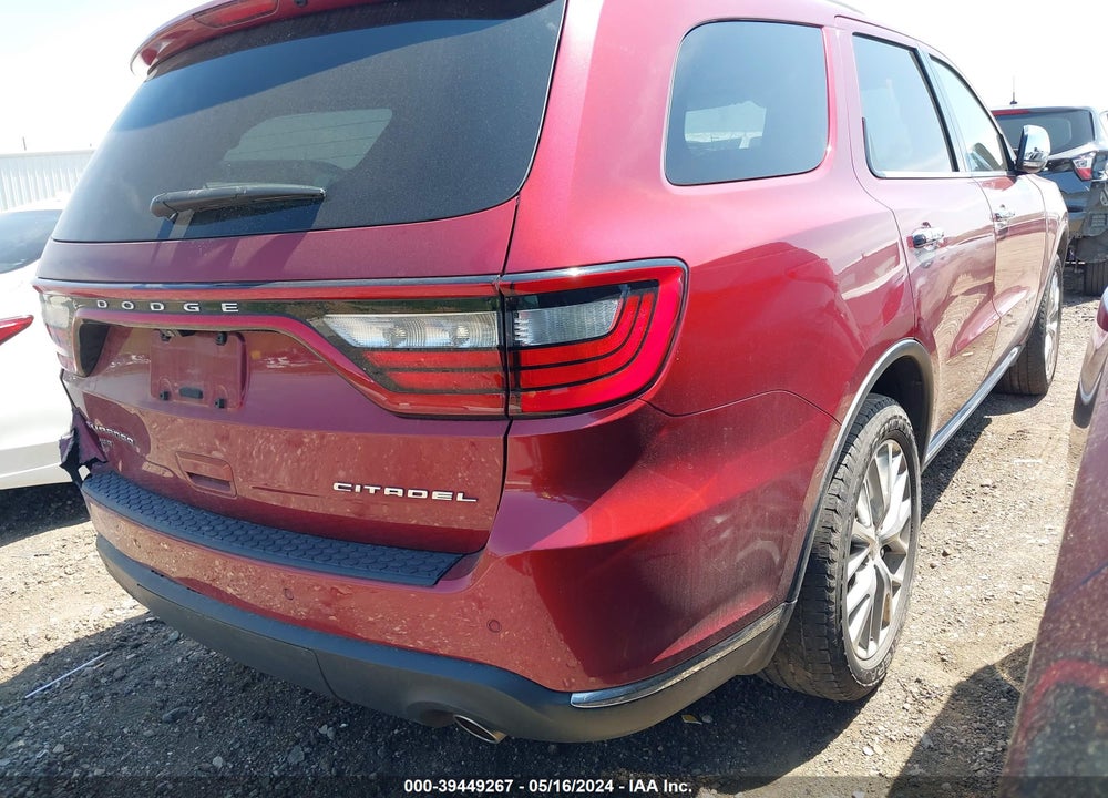 2015 DODGE DURANGO CITADEL VIN: 1C4RDJEG8FC879987