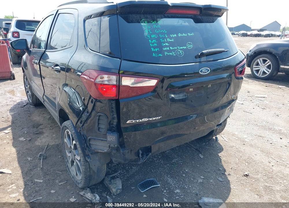 2020 FORD ECOSPORT SES VIN: MAJ6S3JL0LC321592