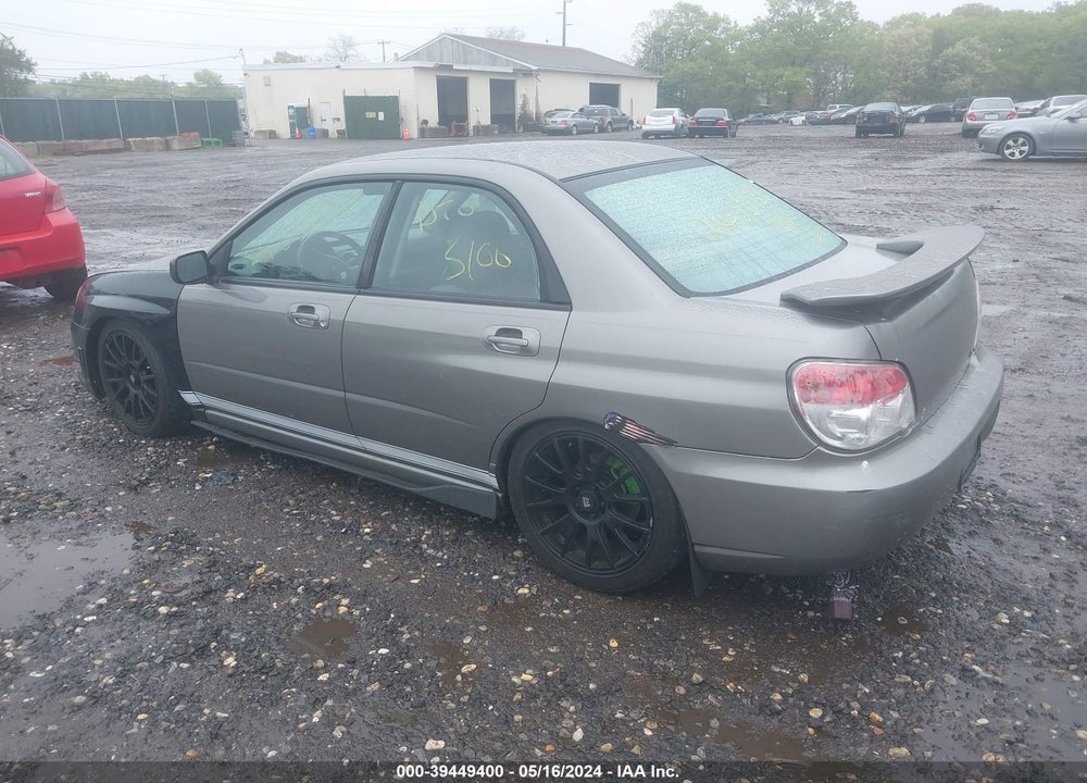 2006 SUBARU IMPREZA SEDAN VIN: JF1GD67626G524840