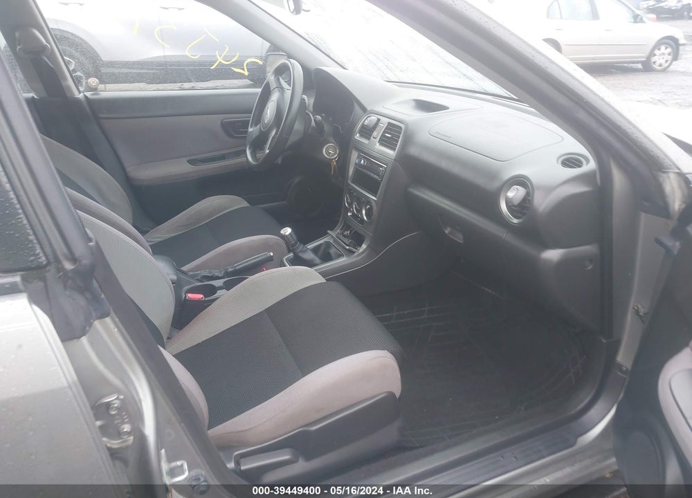 2006 SUBARU IMPREZA SEDAN VIN: JF1GD67626G524840
