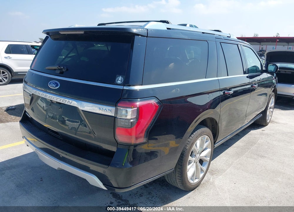2019 FORD EXPEDITION MAX PLATINUM VIN: 1FMJK1MT4KEA05843