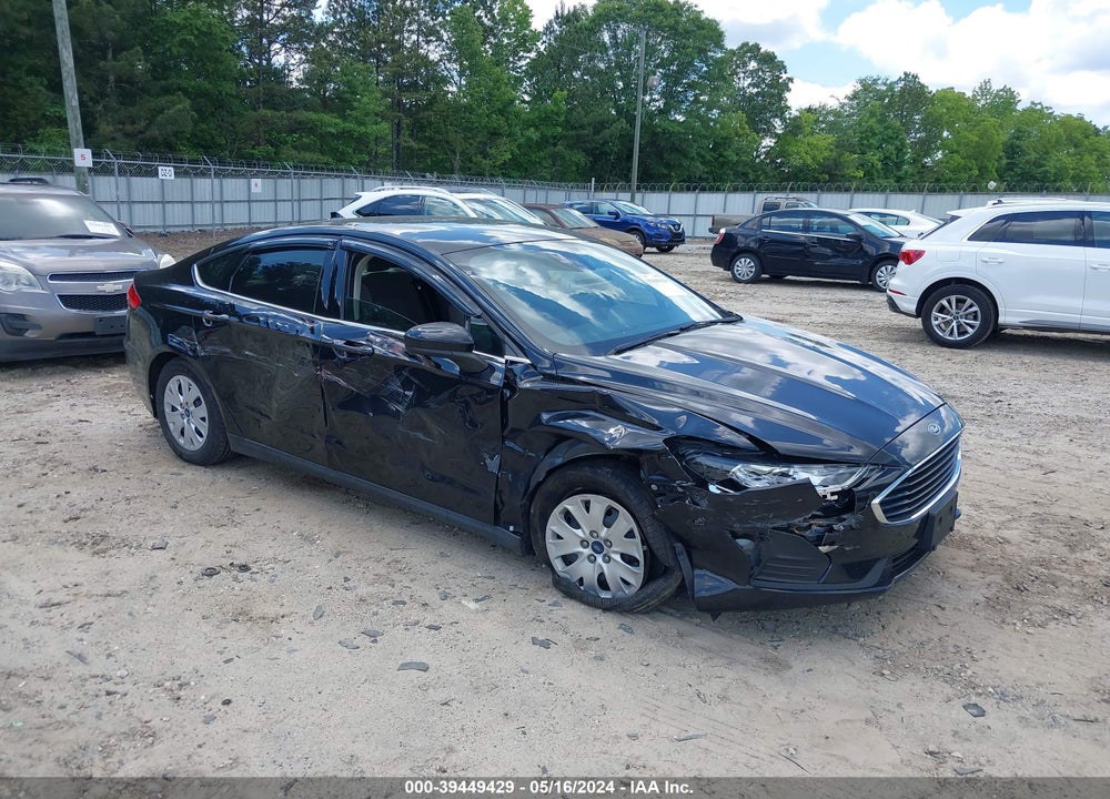 2020 FORD FUSION S VIN: 3FA6P0G78LR219078