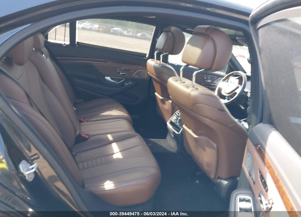 2015 MERCEDES-BENZ S 550 4MATIC VIN: WDDUG8FB7FA124800