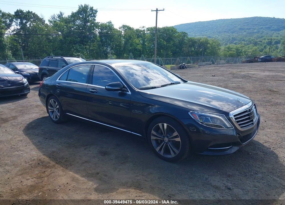 2015 MERCEDES-BENZ S 550 4MATIC VIN: WDDUG8FB7FA124800