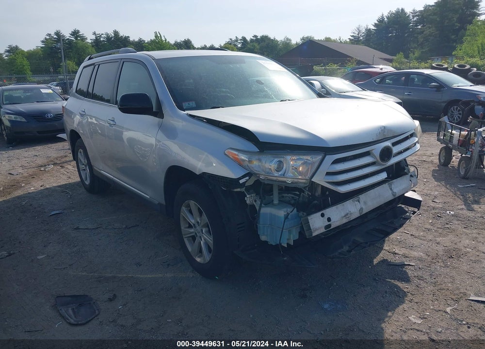 2013 TOYOTA HIGHLANDER SE V6 VIN: 5TDBK3EH4DS210462
