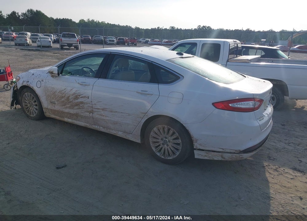 2013 FORD FUSION ENERGI SE LUXURY VIN: 3FA6P0PU6DR325102