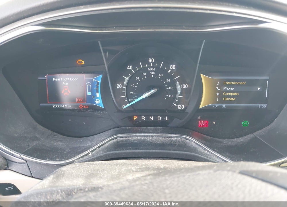 2013 FORD FUSION ENERGI SE LUXURY VIN: 3FA6P0PU6DR325102