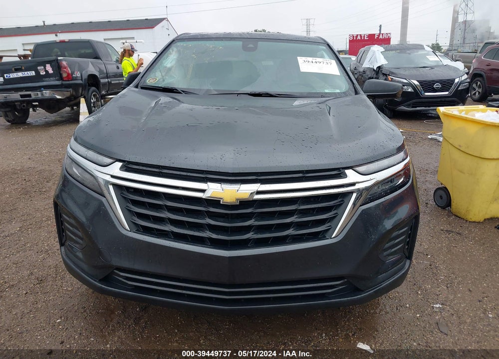 2022 CHEVROLET EQUINOX FWD LS VIN: 3GNAXHEVXNS240604