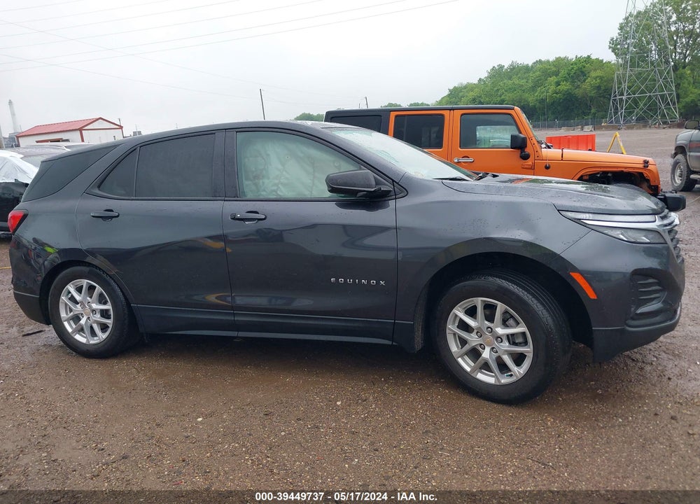 2022 CHEVROLET EQUINOX FWD LS VIN: 3GNAXHEVXNS240604