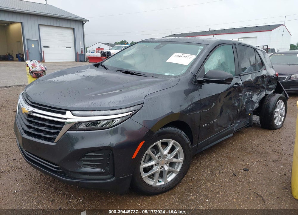2022 CHEVROLET EQUINOX FWD LS VIN: 3GNAXHEVXNS240604