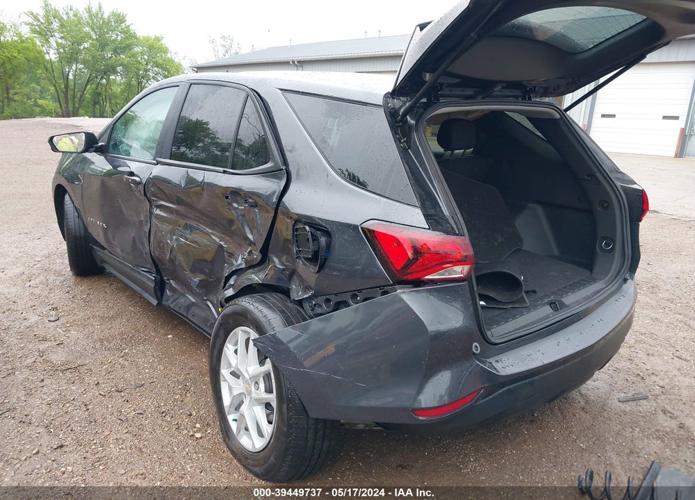 2022 CHEVROLET EQUINOX FWD LS VIN: 3GNAXHEVXNS240604