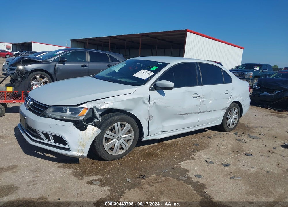 2017 VOLKSWAGEN JETTA 1.4T S VIN: 3VW2B7AJXHM411432
