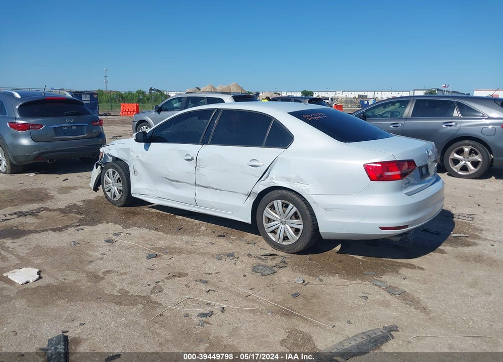 2017 VOLKSWAGEN JETTA 1.4T S VIN: 3VW2B7AJXHM411432
