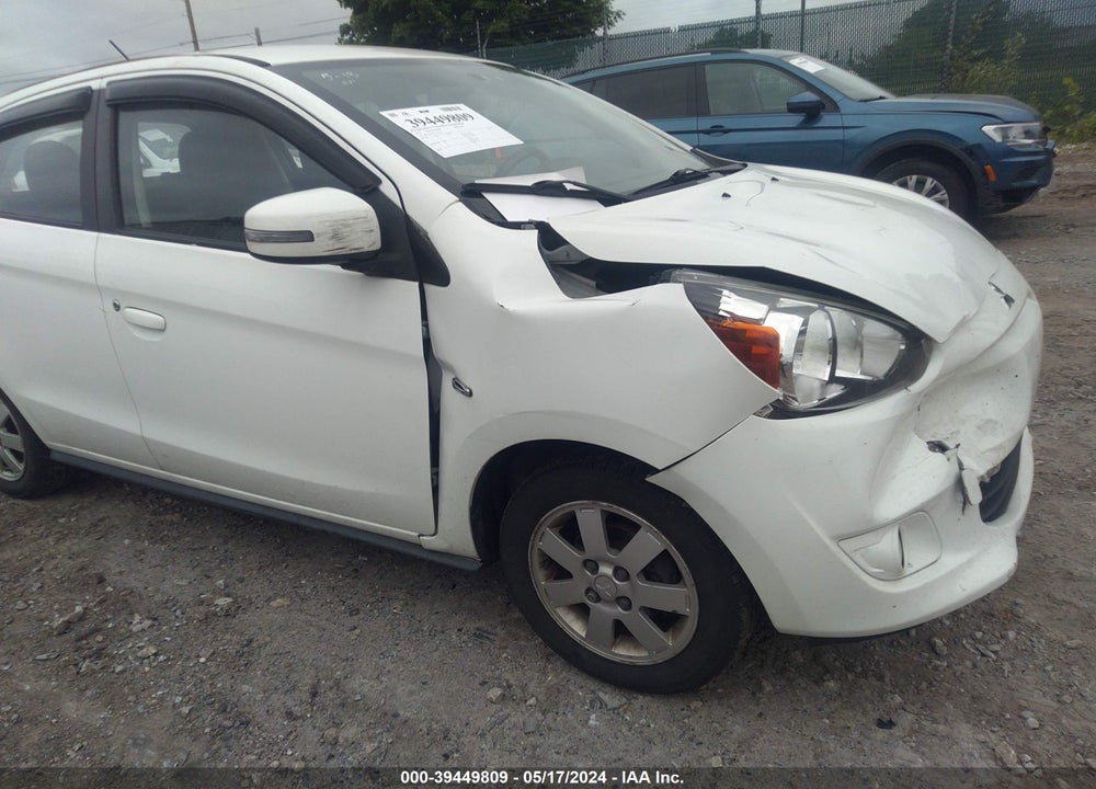 2015 MITSUBISHI MIRAGE ES VIN: ML32A4HJ8FH031424