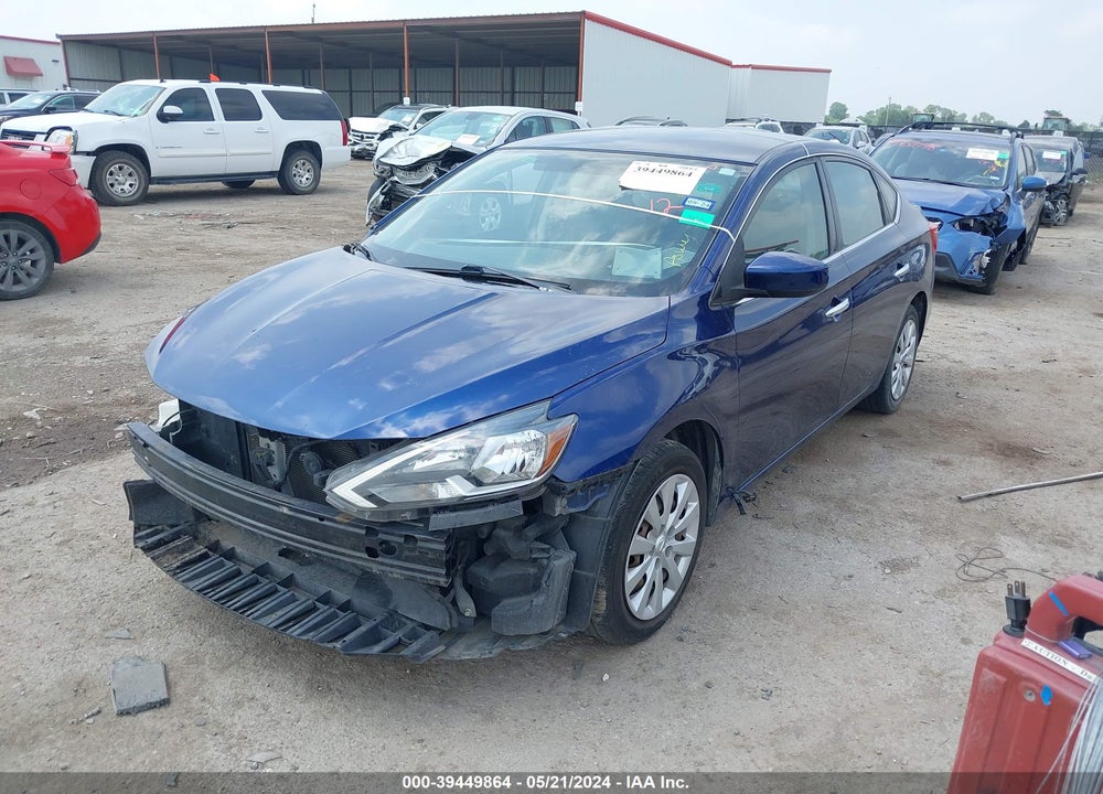 2017 NISSAN SENTRA S VIN: 3N1AB7AP7HY389548