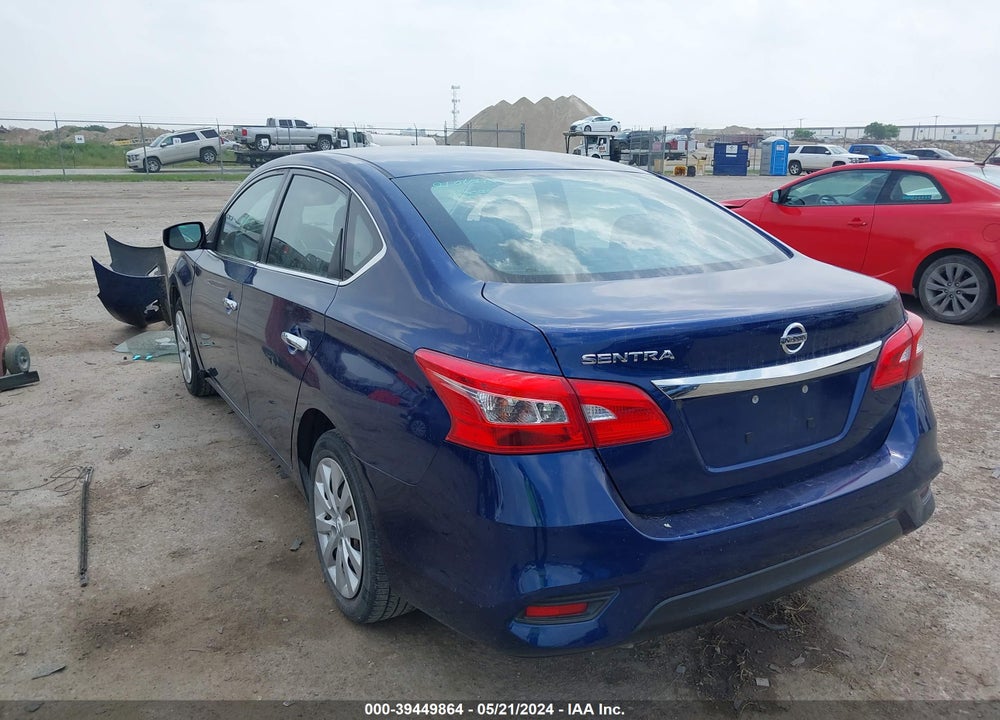 2017 NISSAN SENTRA S VIN: 3N1AB7AP7HY389548
