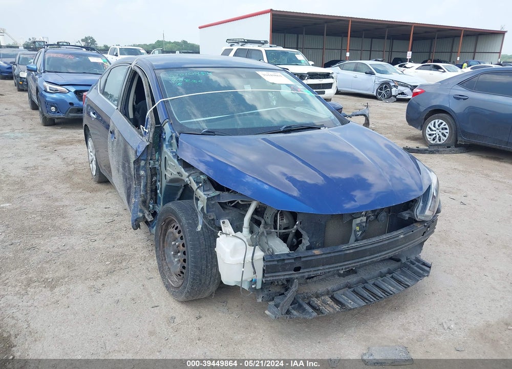 2017 NISSAN SENTRA S VIN: 3N1AB7AP7HY389548