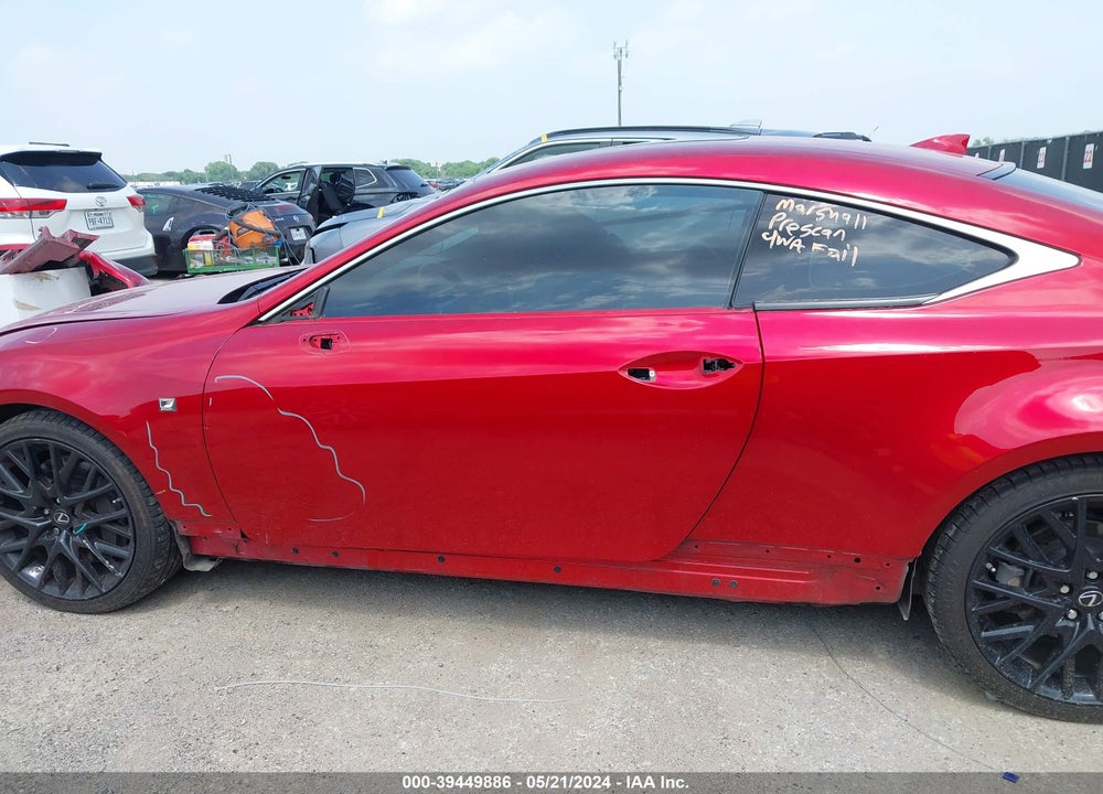 2017 LEXUS RC 200T VIN: JTHHA5BC9H5007529