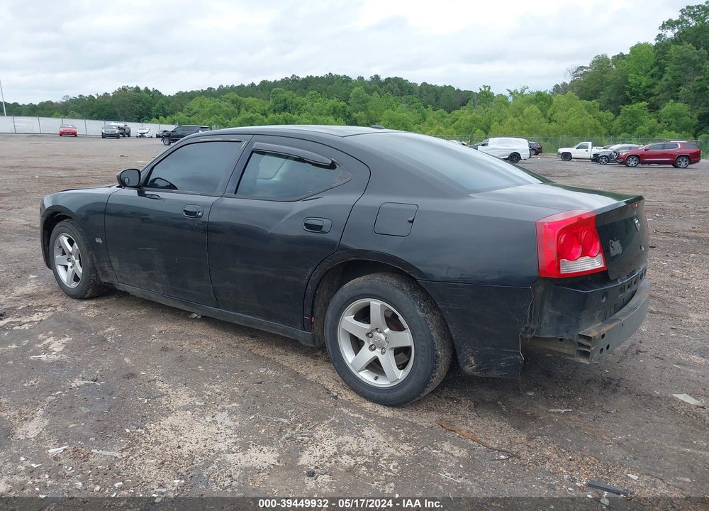 2009 DODGE CHARGER SXT VIN: 2B3KA33V49H540251