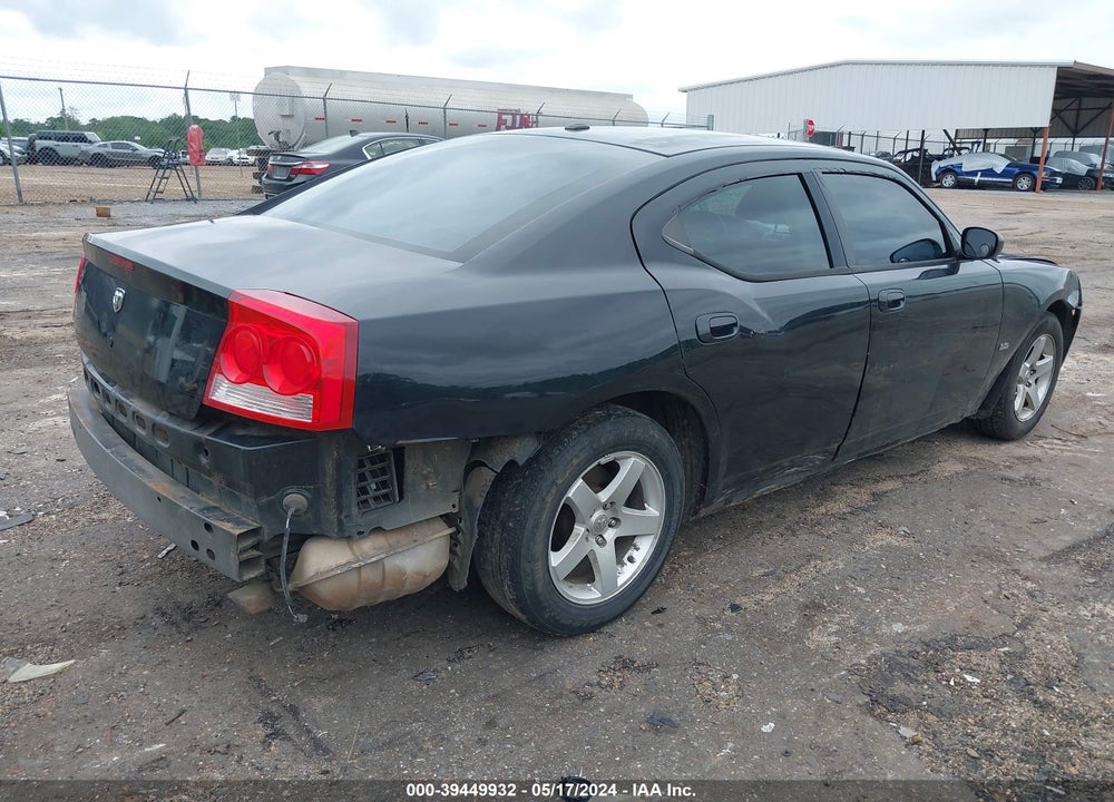 2009 DODGE CHARGER SXT VIN: 2B3KA33V49H540251