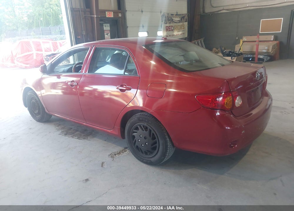 2009 TOYOTA COROLLA LE VIN: 1NXBU40E59Z120927