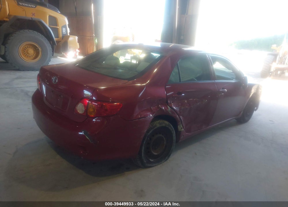 2009 TOYOTA COROLLA LE VIN: 1NXBU40E59Z120927