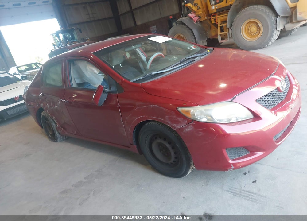 2009 TOYOTA COROLLA LE VIN: 1NXBU40E59Z120927